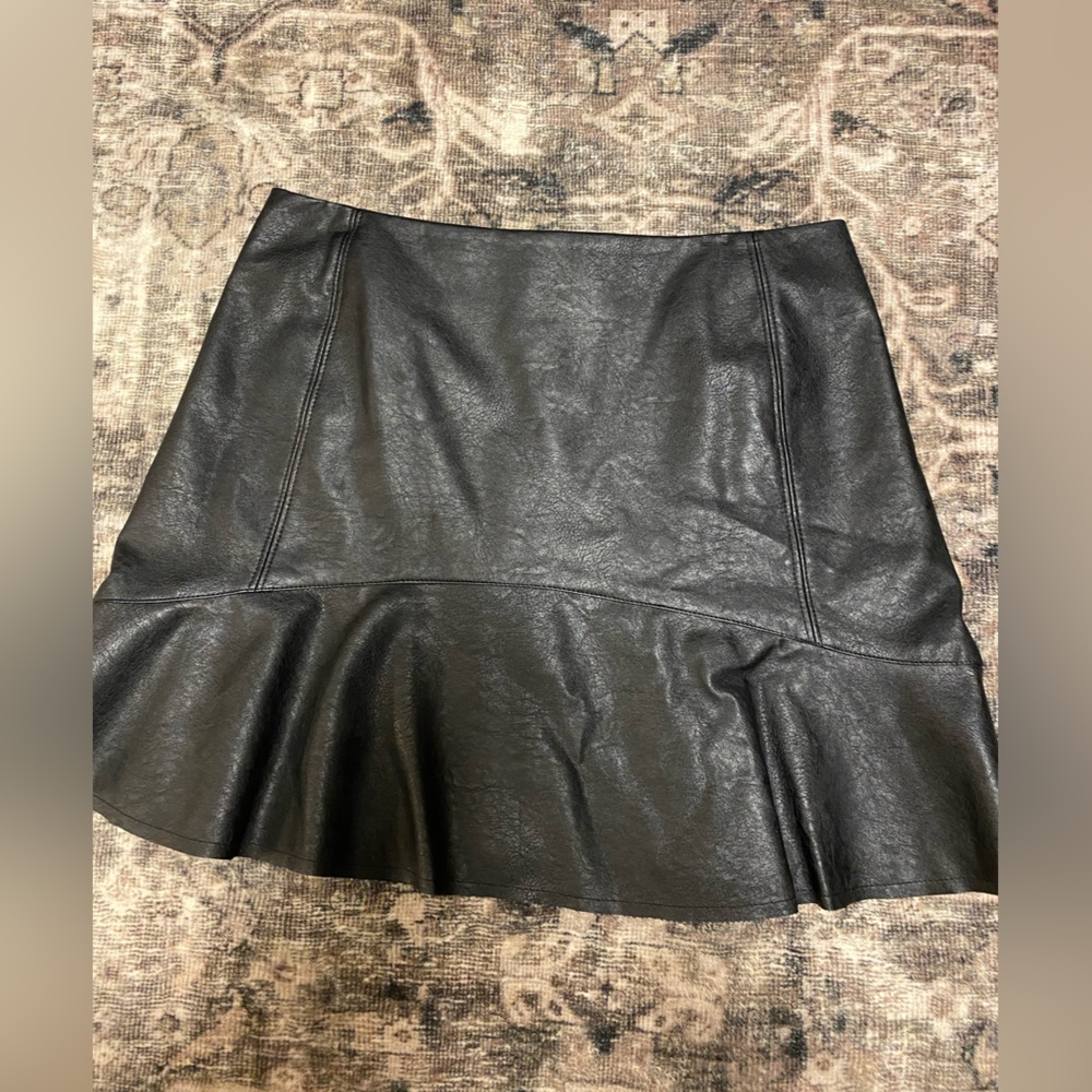 Sheike Australia Faux Leather Skirt